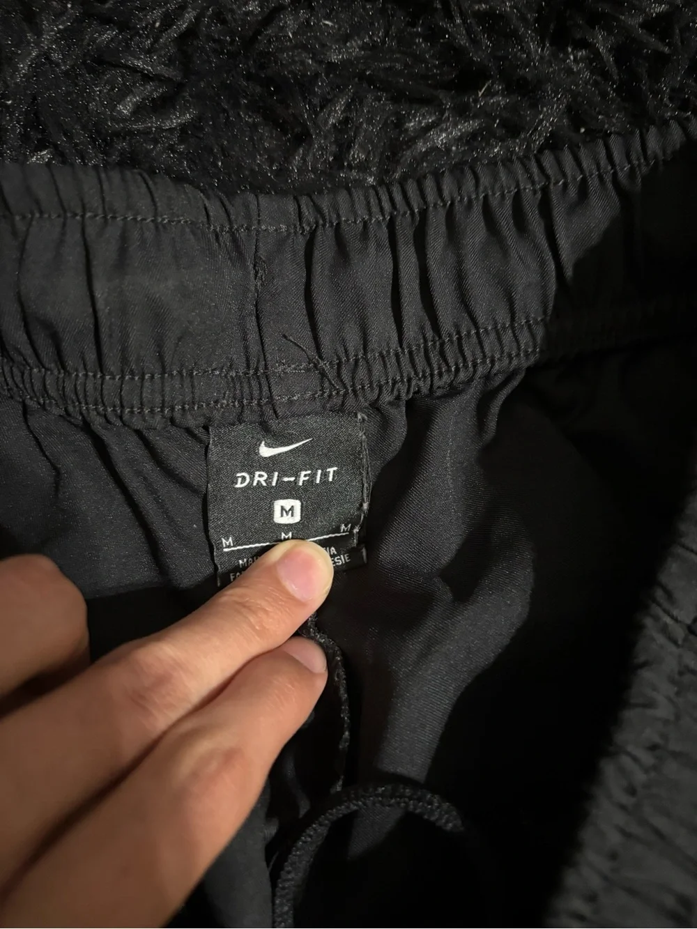 Nike Black & Gray Soccer/Training Track Pants